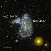      : NGC 3447a SAB(s)m pec & NCG 3447b IB(s)m pec _ Leo _ GALEX.jpg : 5 : 95.4  ID: 122161