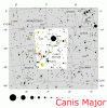      :  ϸ (Canis Major, Canis Majoris, Great Dog, Canis Australior, CMa) _ NGC 2362 Tau Canis .GIF : 57 : 152.9  ID: 140739