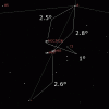 Нажмите на изображение для увеличения Название: Лев (Leo) поиск галактик М65 и NGC 3628 3.gif Просмотров: 127 Размер: 4.7 Кб ID: 92518
